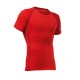 Maglietta maniche corte PFANNER MERINO SHIRT SHORT SLEEVED  rossa