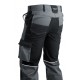 Pantalone da lavoro PFANNER STRETCHZONE CANVAS PANTS Grigio/nero