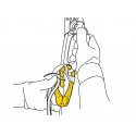 Carrucola moschettone PETZL ROLLCLIP A