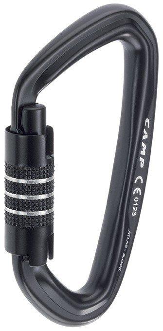 Werwing Moschettone Con Chiusura A Vite 17,8 Cm - Ferro Zincato Per Campeggio E Outdoor