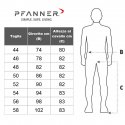Pantalone da lavoro PFANNER STRETCHFLEX CANFULL PANTS Grigio/nero