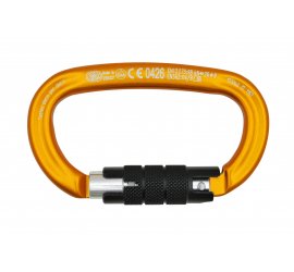 Moschettone Twist Lock OVALONE ALU di KONG