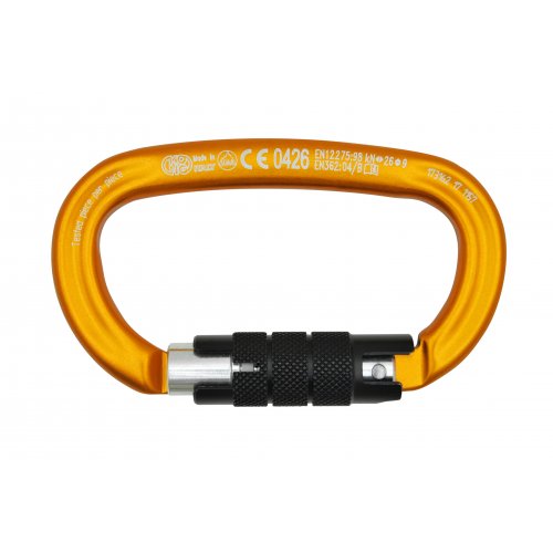 Moschettone Twist Lock OVALONE ALU di KONG