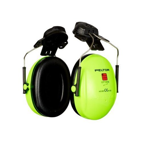 Cuffie per casco 3M PELTOR Optime I Alta visibilità - Rope \u0026 Work