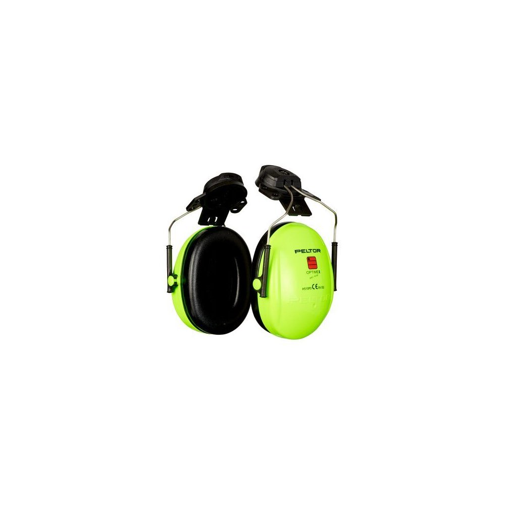 Cuffie per casco 3M PELTOR Optime I Alta visibilità - Rope \u0026 Work