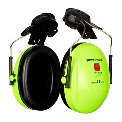 Cuffie per casco 3M PELTOR Optime I Alta visibilità - Rope \u0026 Work