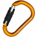 Moschettone a ghiera automatica HMS NAPIK ALU TWIST LOCK  KONG