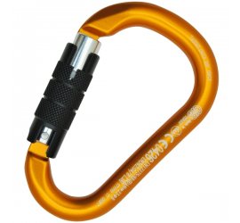 Moschettone a ghiera automatica HMS NAPIK ALU TWIST LOCK  KONG
