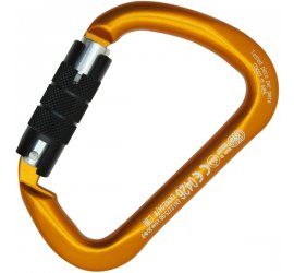 Moschettone a ghiera automatica X-LARGE ALU TWIST-LOCK di KONG