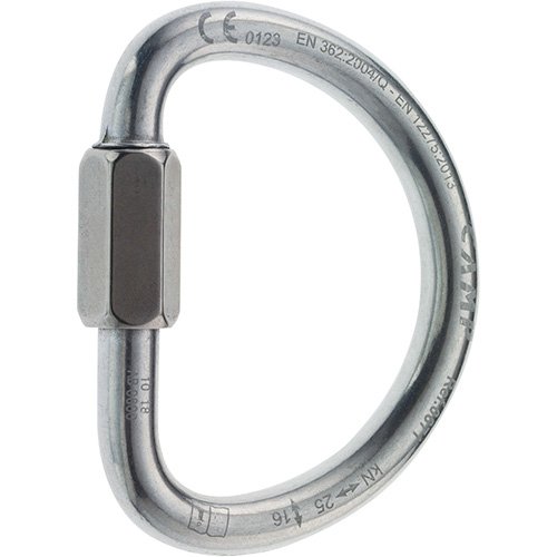 Maglia rapida CAMP D QUICK LINK ALU 12 mm con ghiera a vite