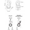 Carrucola bloccante CAMP TURBOLOCK