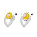 Ancoraggio amovibile PETZL COEUR PULSE 12 mm