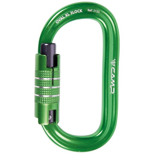 Moschettone a ghiera CAMP OVAL XL 3LOCK