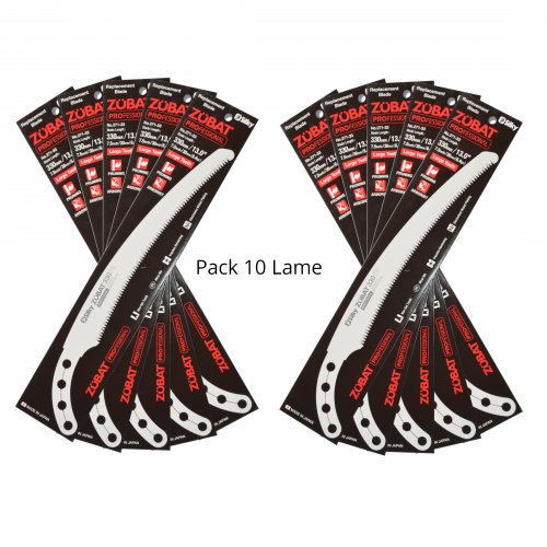 Pack 5X Lama di ricambio SILKY ZUBAT 330-7,5 Denti Large