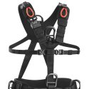 Imbracatura per sospensione EDELRID VERTIC TRIPLE LOCK BLACK