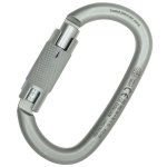 Moschettone automatico OVALONE CARBON STEEL di KONG