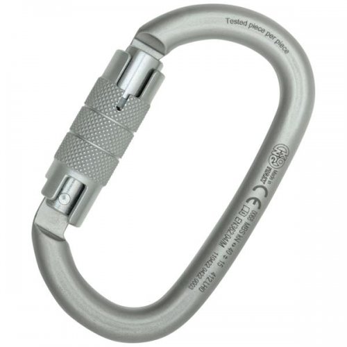 Moschettone twist-lock OVALONE CARBON di KONG