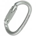 Moschettone automatico OVALONE DNA CARBON STEEL di KONG