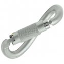 Moschettone automatico OVALONE DNA CARBON STEEL di KONG