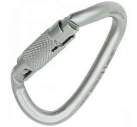 Moschettone automatico OVALONE DNA CARBON STEEL di KONG