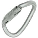 Moschettone automatico OVALONE DNA CARBON STEEL di KONG