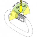 Moschettone KONG OVALONE CARBON RISE LOCK