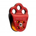 Carrucola DMM TRIPLE ATTACHMENT PULLEY Red