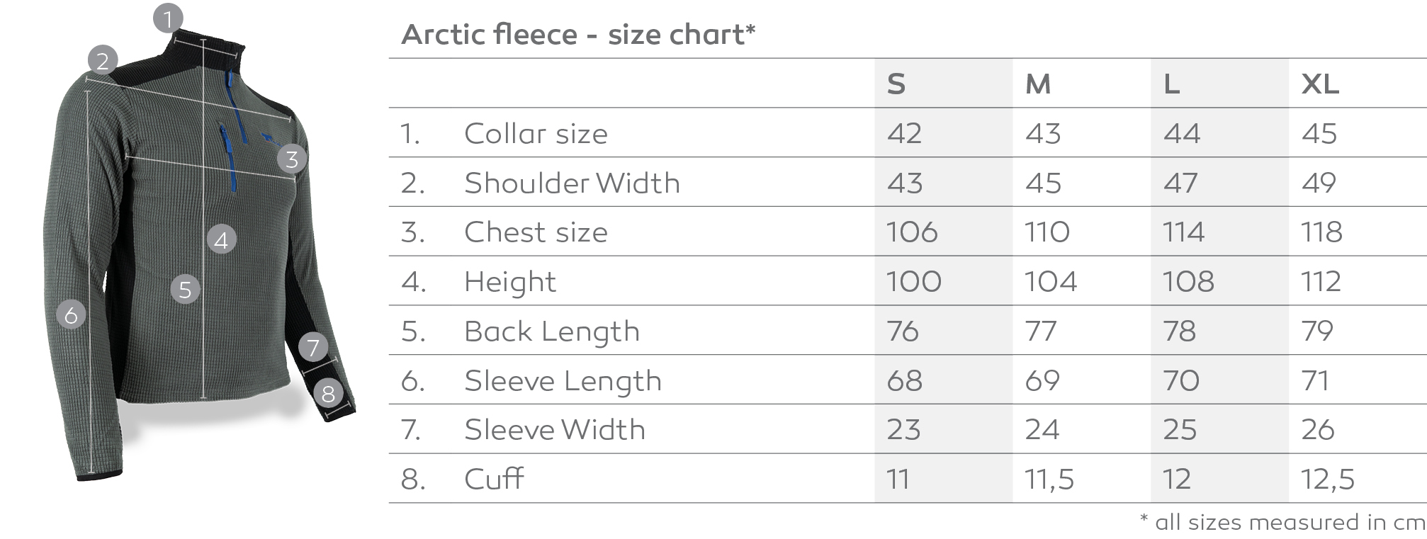Artic Fleece Teufelberger